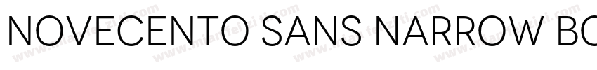 Novecento sans narrow Book Regular字体转换